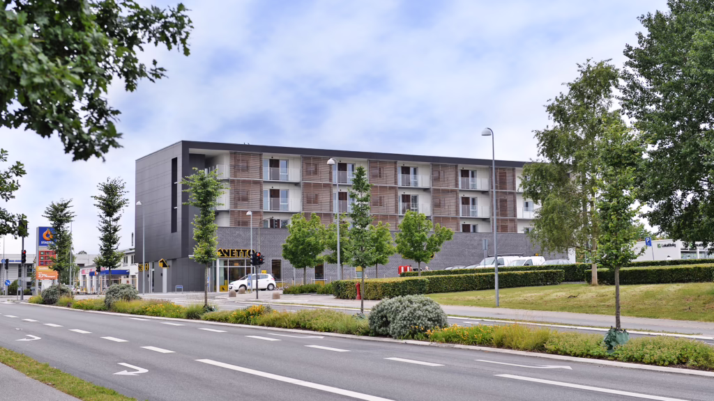 netto med boliger i værløse