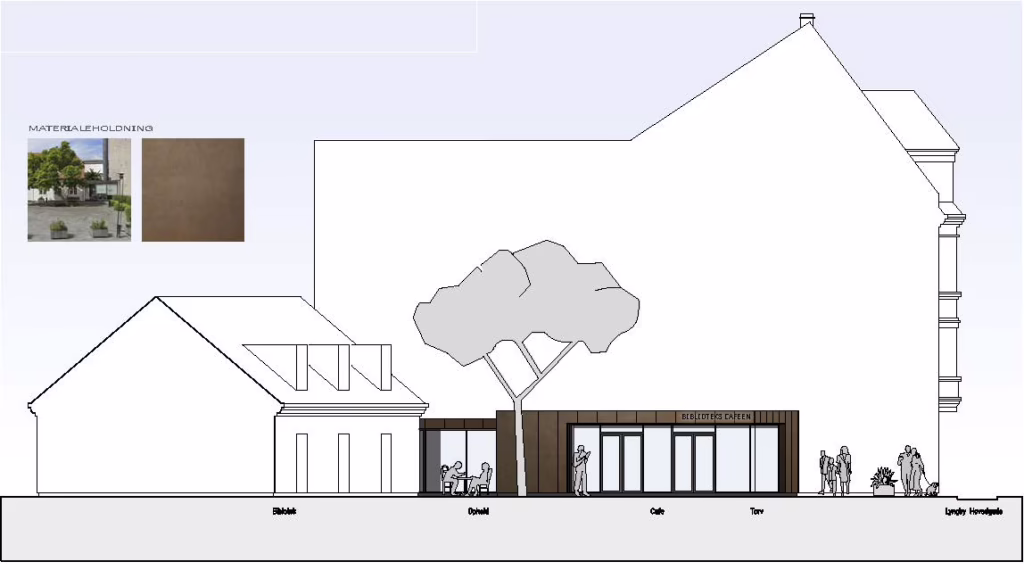bibliotekscafe i lyngby